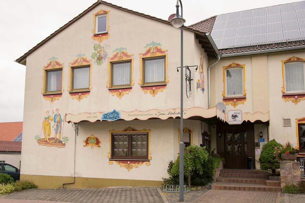 Traditionsgasthof Zum Luedertal Bimbach Exterior photo